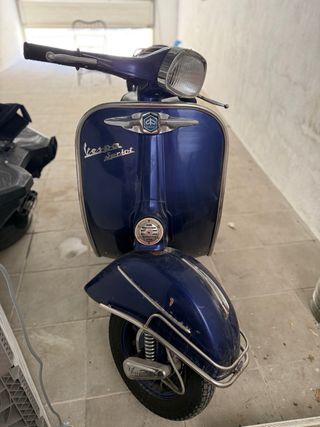 Vespa Sprint Azul