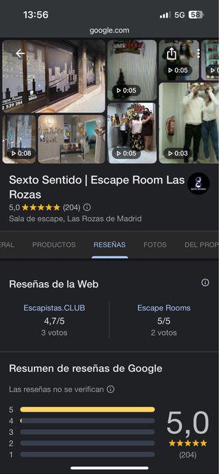 ¡Se traspasa Escape Room en funcionamiento!