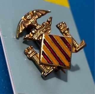 Insignia Escudo Valencia Esmaltado Rat Penat 