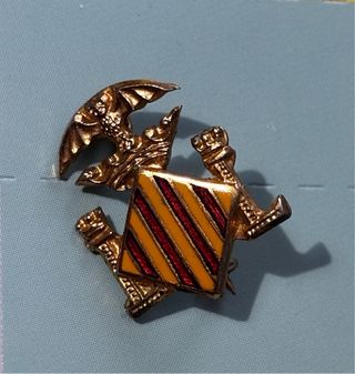 Insignia Escudo Valencia Esmaltado Rat Penat 
