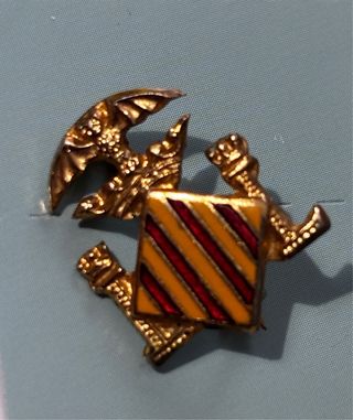 Insignia Escudo Valencia Esmaltado Rat Penat 