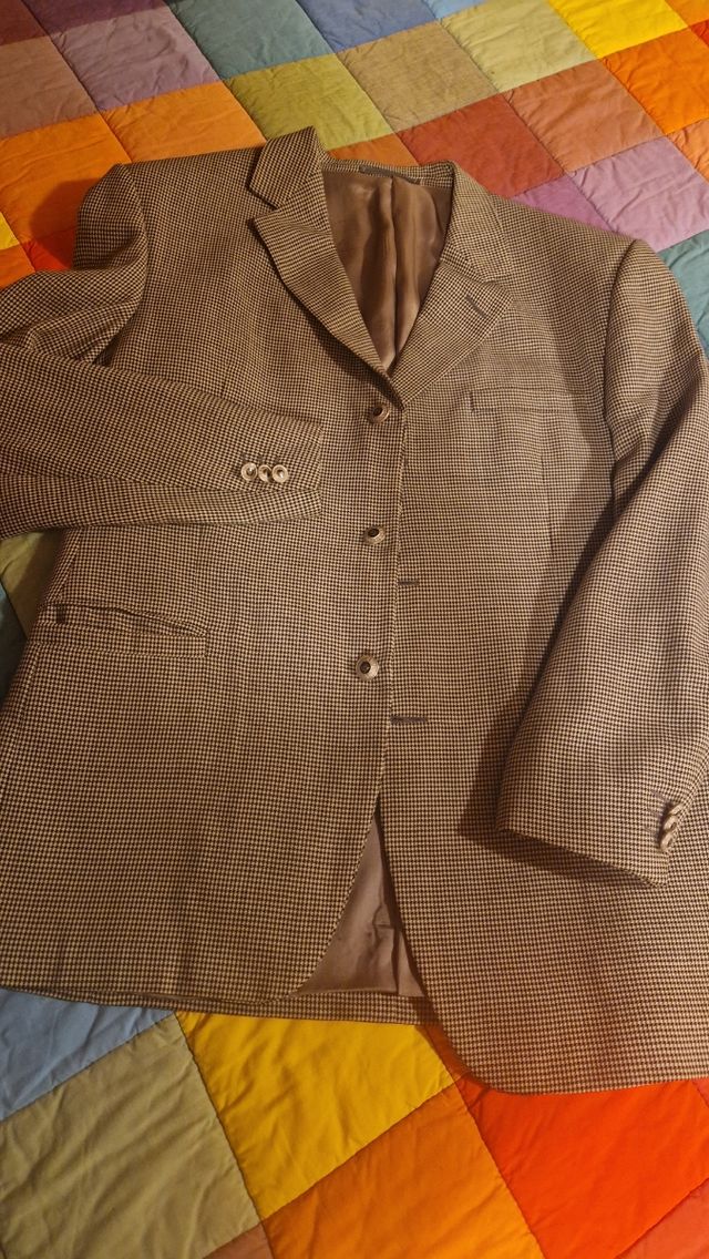 Giacca Gianni Versace Beige/Marrone