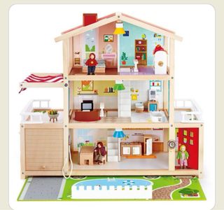 Casa de muñecas de madera marca Hape