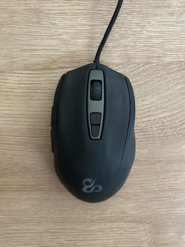 Mouse da gioco Newskill nero