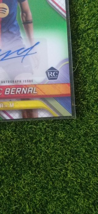 Marc Bernal Topps Auto Rookie Card /99