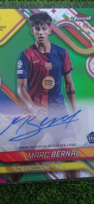 Marc Bernal Topps Auto Rookie Card /99