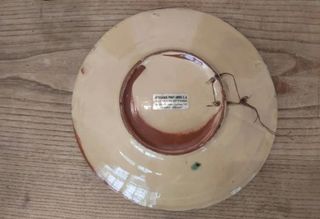 Plato Cerámica Sardana FIAT 26-4-89