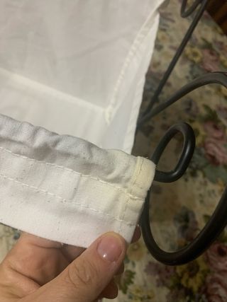 Portariviste Ikea bianco tessuto