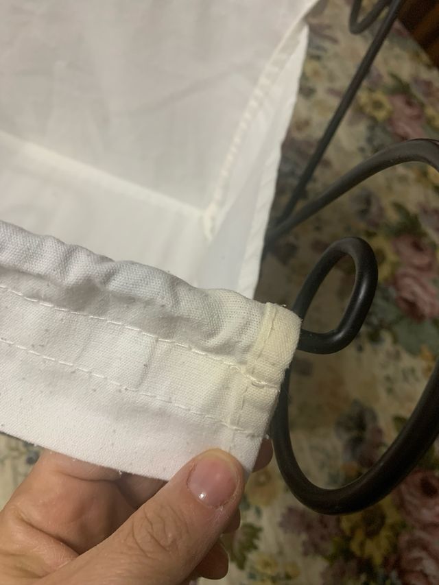 Portariviste Ikea bianco tessuto