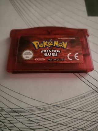 Pokémon Rubí Edición Española GBA