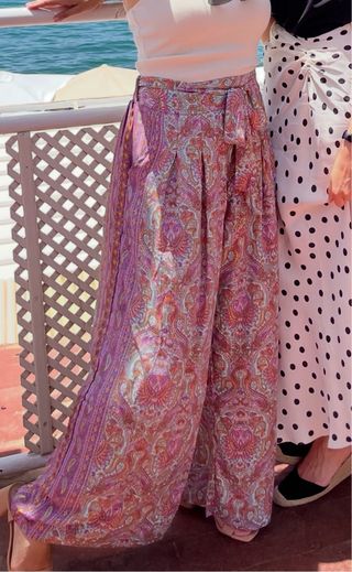 Pantalón estampado paisley
