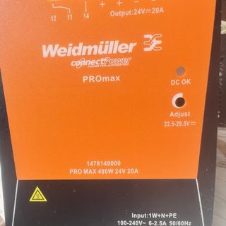 Fuente de Alimentación Weidmüller PROmax 480W 

