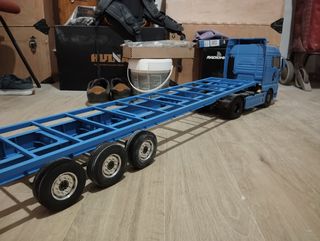 Kit Chasis Remolque Plataforma Metal 1/14