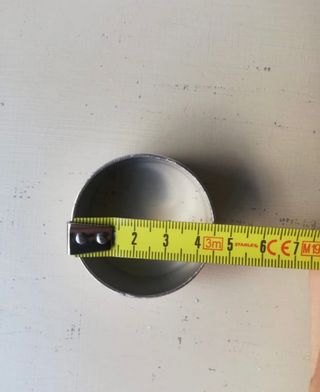 Servilletero antiguo de plata con sello