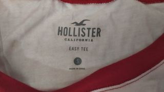 Camiseta Hollister Mujer Manga Corta