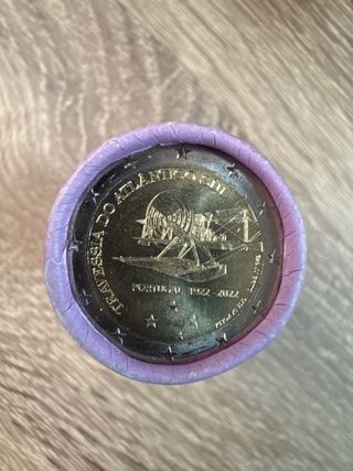 Rollo 25 monedas 2€ Portugal 2022 Conmemorativas