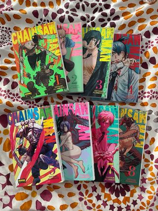 Manga Chainsawman tomos 1-8