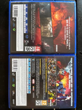 Juegos PS4 30€/unidad
