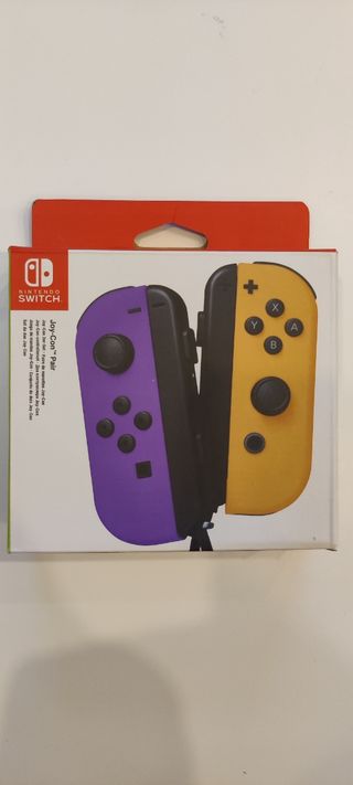 Mandos Joy-Cons Nintendo Switch Morado y Amarillo