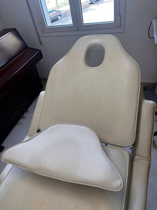 Cama Masaje Plegable Blanca