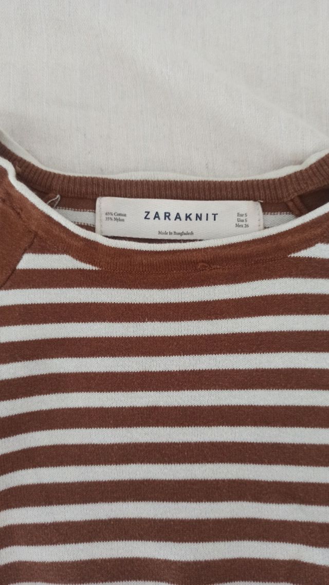 Jersey Zara Rayas Talla S