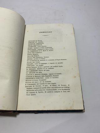 Libro antico: Arnaldo da Brescia Tragedia 1843