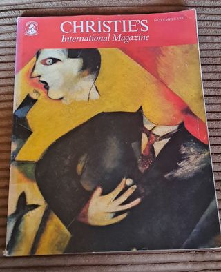 Christie's International Magazine. Noviembre 1990