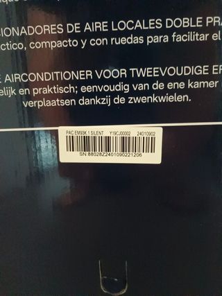 Aire Acondicionado Portátil DeLonghi Pinguino