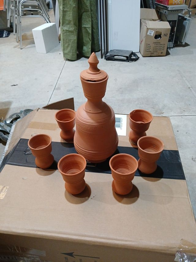 Juego de barro artesanal