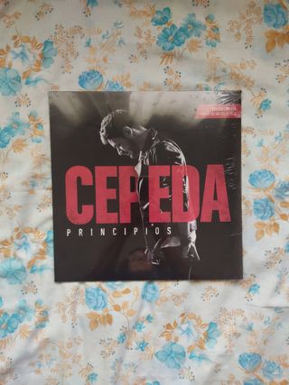 Cepeda Principios vinilo rojo