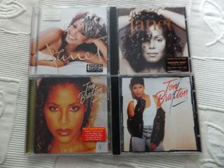 Janet Jackson / Toni Braxton (3 euros cada CD)