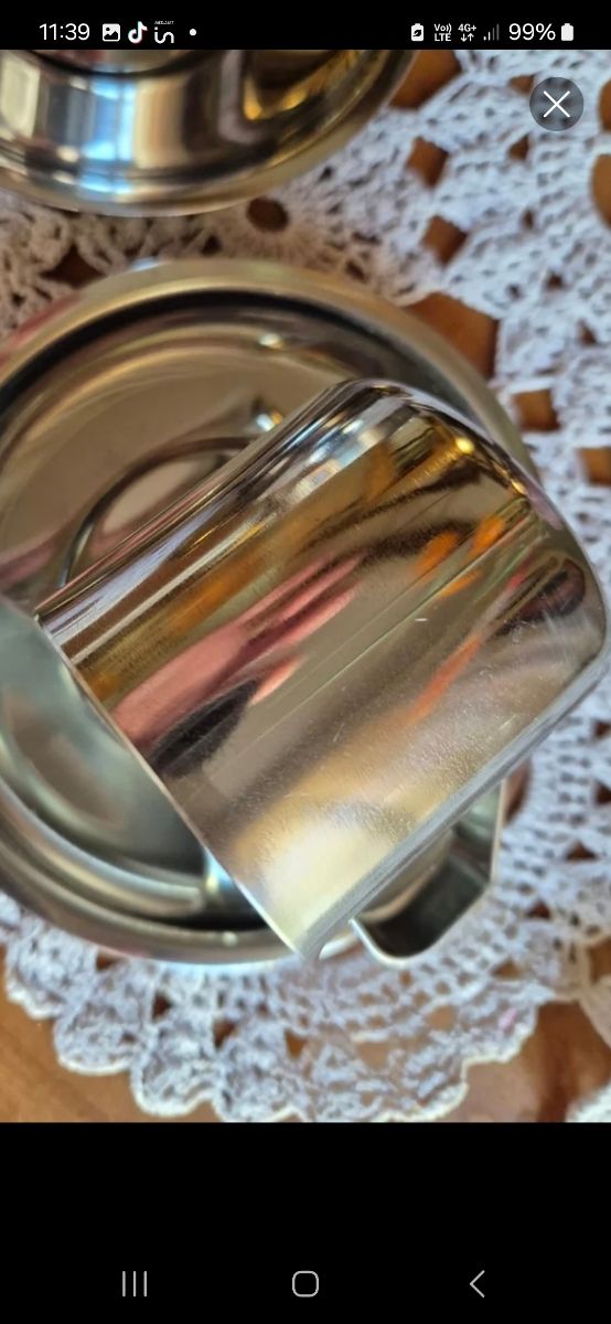 Tazzine da caffè termiche in acciaio