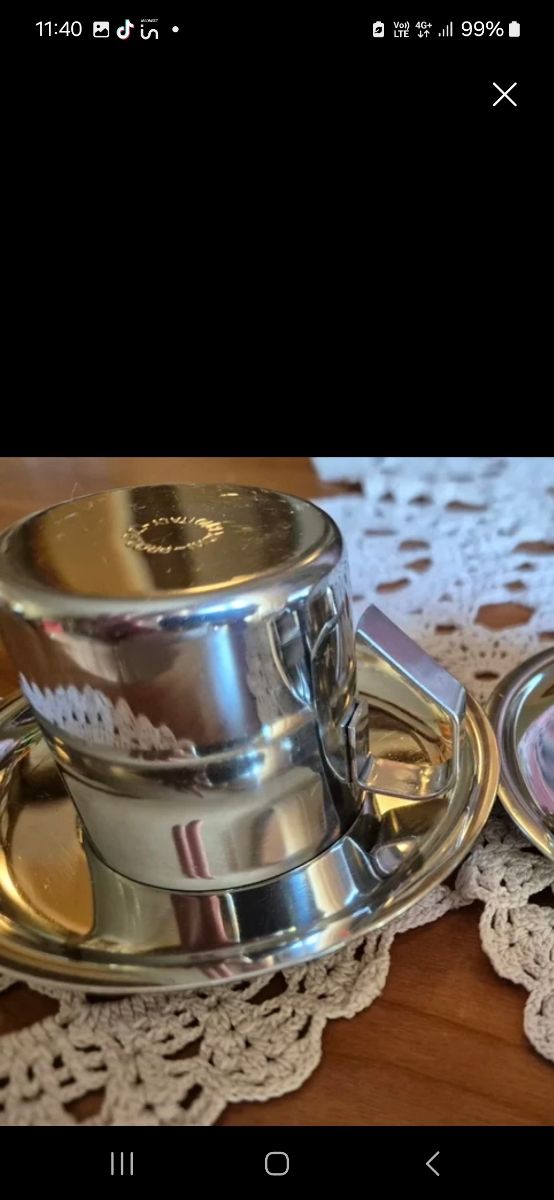 Tazzine da caffè termiche in acciaio