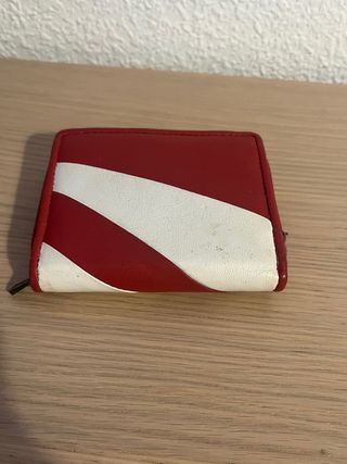 Monedero Mundi Rojo y Blanco
