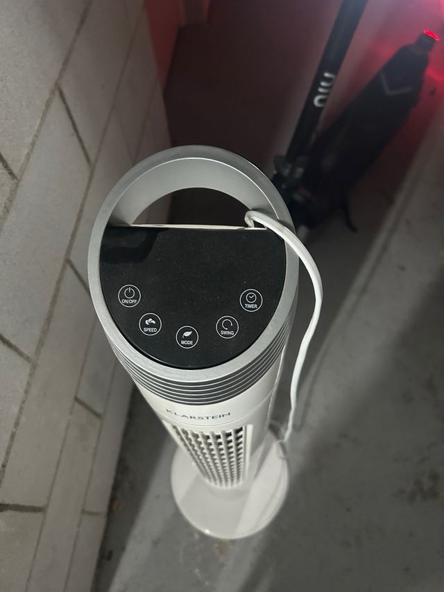 Ventilador de Torre Klarstein Blanco.