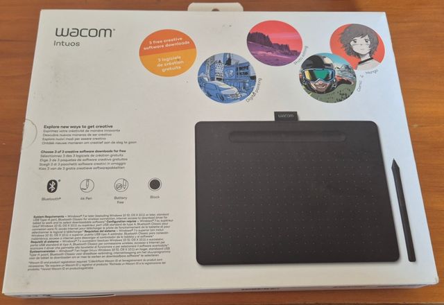 Tableta de dibujo Wacom Intuos. Nuevo