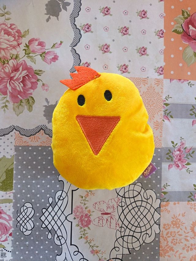 Pupazzo pulcino con cerniera