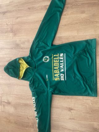 Sudadera Verde Sabadell BQ Vallès Talla S