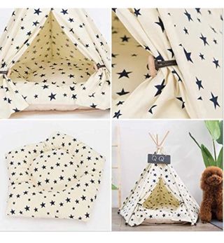 Tienda Tipi para Mascotas Plegable