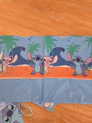 Mantel de plástico de Stitch