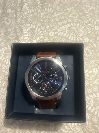 Reloj Tommy Hilfiger Marrón y Plateado