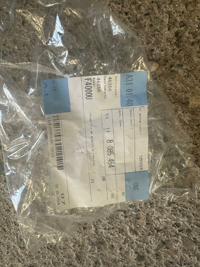 Tapa grúa BMW serie 3 G20