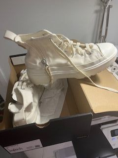 Converse plataforma cremallera talla 36