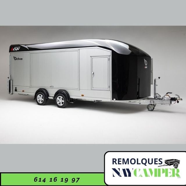 Remolque portacoches cerrado ROCKET RACING 2000