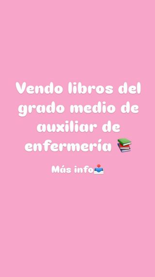 Todos los libros de Auxiliar de enfermería