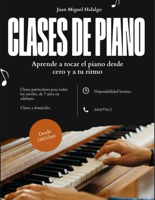 Clases de piano