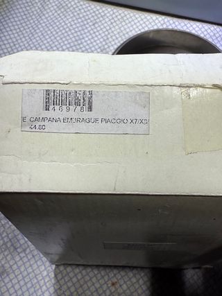 Embrague Piaggio Completo