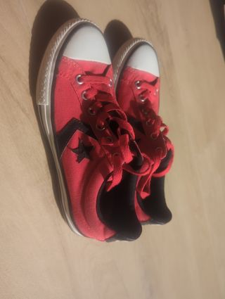 Bambas Converse rojas