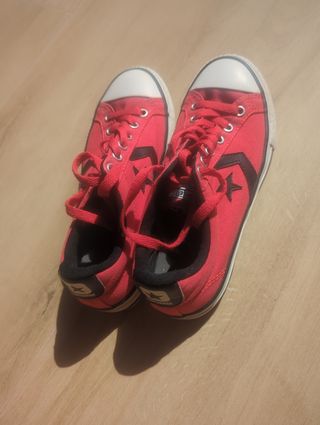 Bambas Converse rojas
