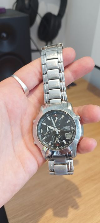 Casio Wave Ceptor WVQ-580 Reloj Cronógrafo